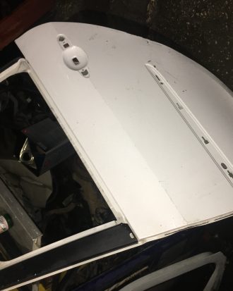 Renault clio 3 çıkma sökme sol arka kapı