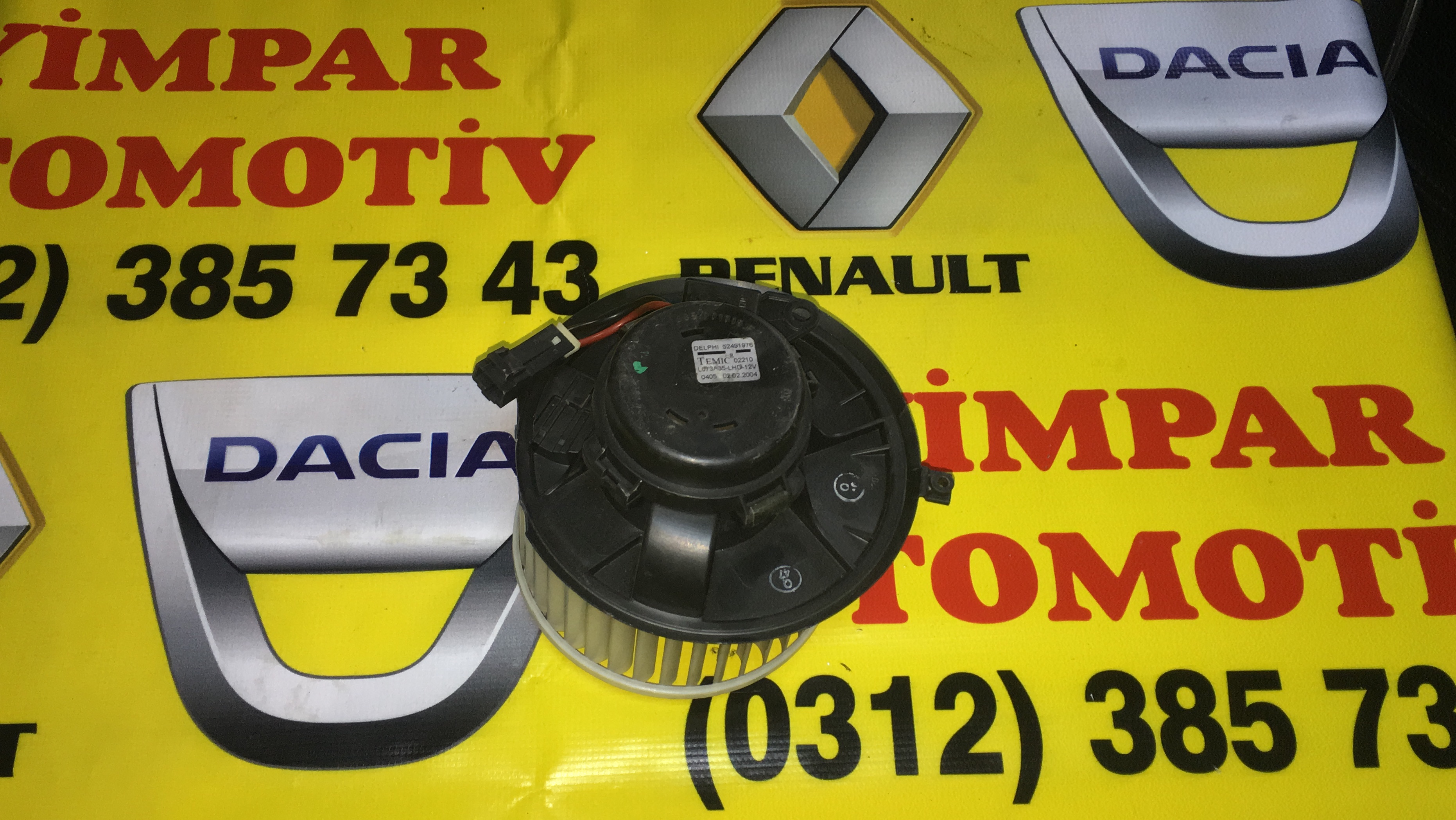 Renault laguna 2 çıkma orjinal kalorifer motoru Renault laguna 2 çıkma orjinal kalorifer motoru