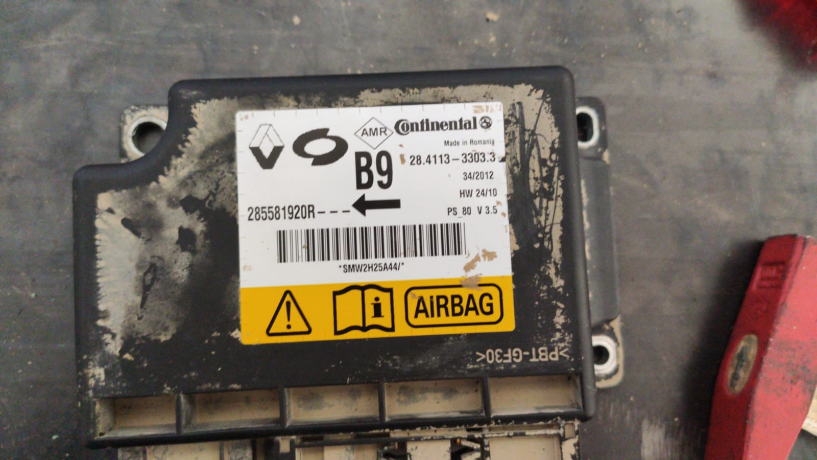 Renault fluence çıkma orjinal airbag beyni Renault fluence çıkma orjinal airbag beyni