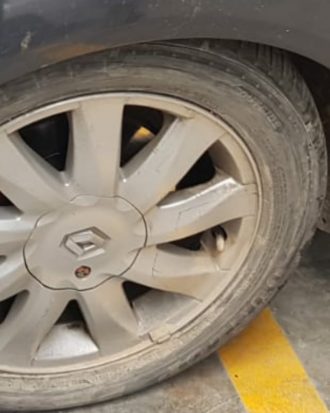 Renault megane 2 çıkma çelik jant