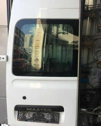 Renault master 3 çıkma orjinal bagaj kapağı