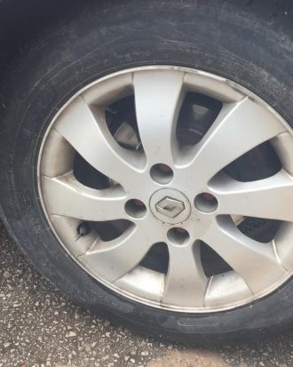 Renault clio symbol çıkma orjinal çelik jant