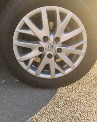Renault fluence megane 3 çıkma orjinal çelik jant