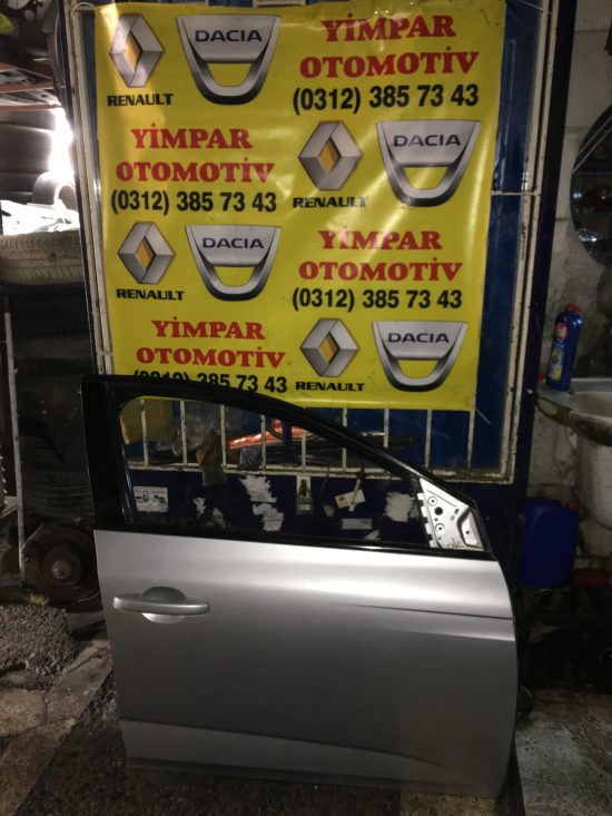 Renault megane 4 çıkma hatasız gri renk sağ ön kapı