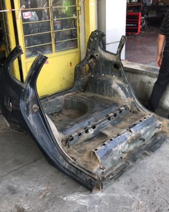 Renault scenic 2 çıkma orjinal kesme arka