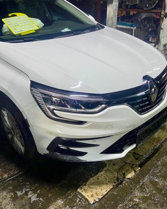 Renault megane 4 beyaz hatasız komple ön set
